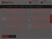 Tablet Screenshot of kirangroup.org
